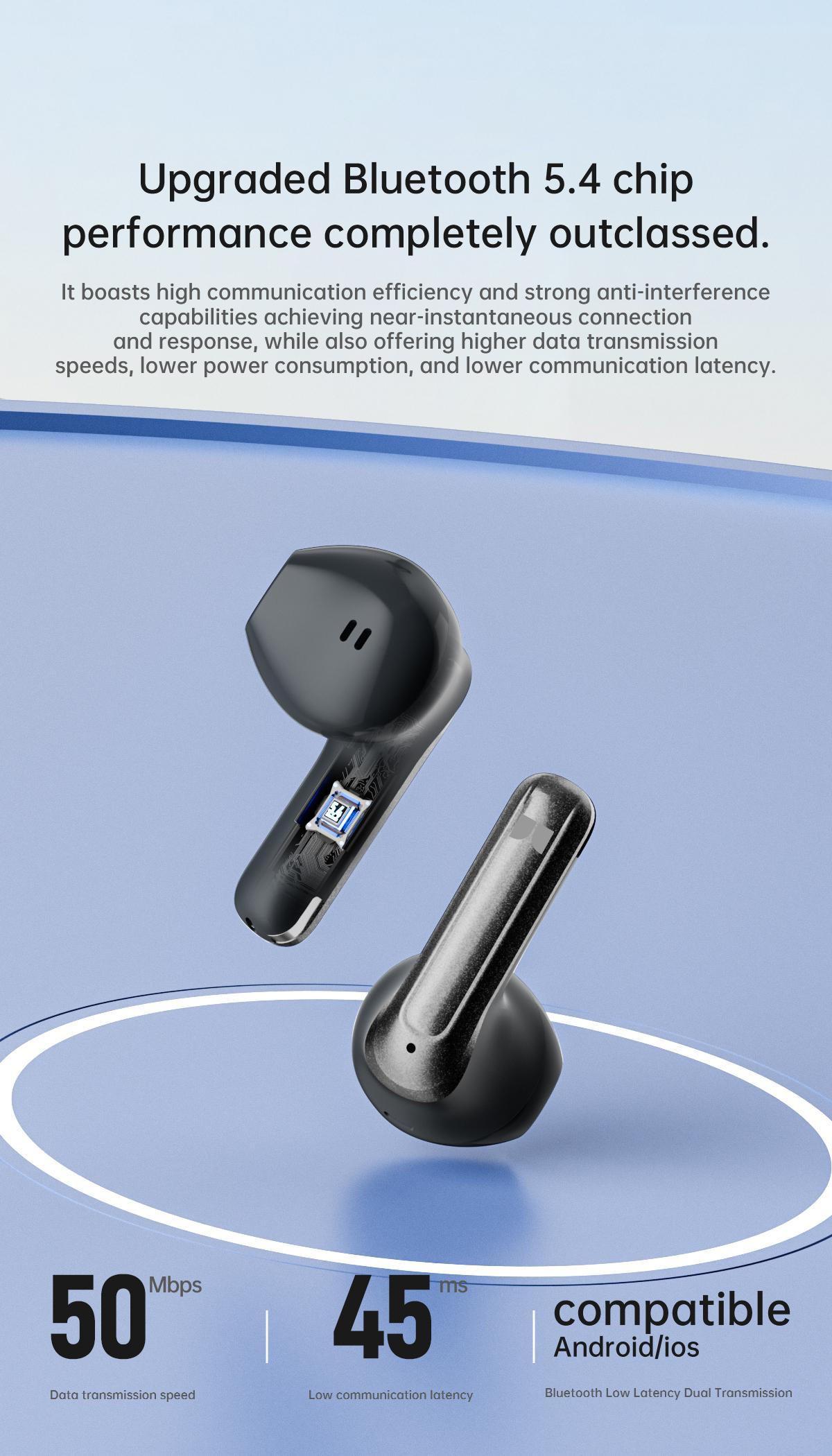 Monster GT15 Wireless Earphone Bluetooth 5.4 HD Panggilan Pengurangan Kebisingan Latensi Rendah Sport Earbuds dengan Mic 300mAh Baterai 24H Waktu Main Monster GT15 Wireless Earphone Bluetooth 5.4 HD Panggilan Pengurangan Kebisingan Latensi Rendah Sport Earbuds dengan Mic 300mAh Baterai 24H Waktu Main