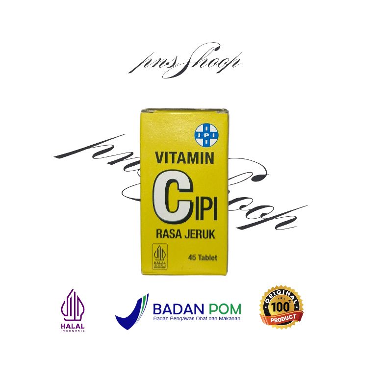 Vitamin C ipi rasa jeruk 45 Tablet
