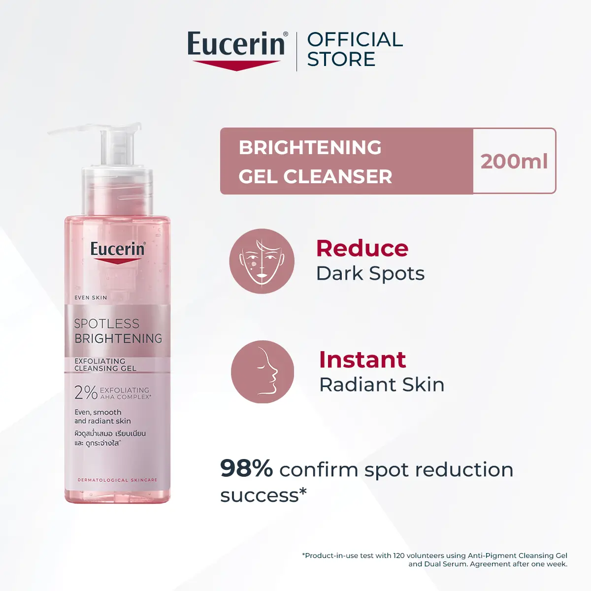 Eucerin Spotless Brightening Gel Cleanser 200ml