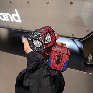1 Estuche para auriculares de Spider-Man, Lindo estuche para auriculares Bluetooth inalámbricos, resistente a caídas, accesorio duradero y elegante, adecuado para AirPods pro3/1/2/3/4/pro/pro2 (Diferentes modelos pueden tener diferentes formas)