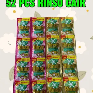 52 pcs Rinso Cair 20 ml kemasan 500