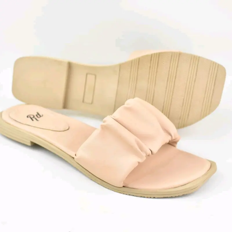 sandal jepit teplek wanita kekinian - sandal santai premium Cewek Sendal Karet 2