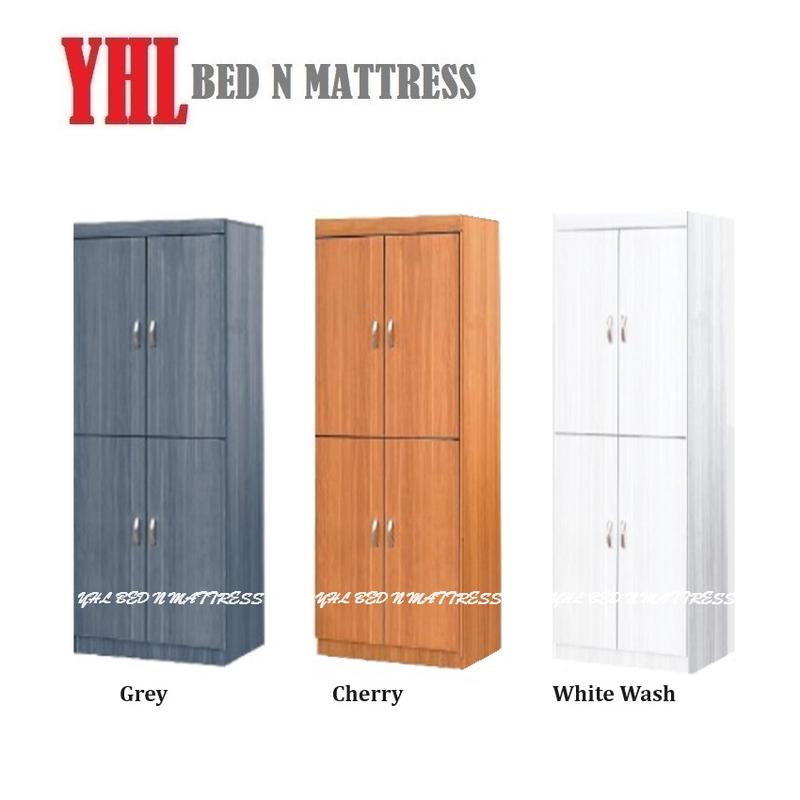 Product Introduction of YHL Solid Plywood Soft Closing Hinged 4 Doors Wardrobe 13