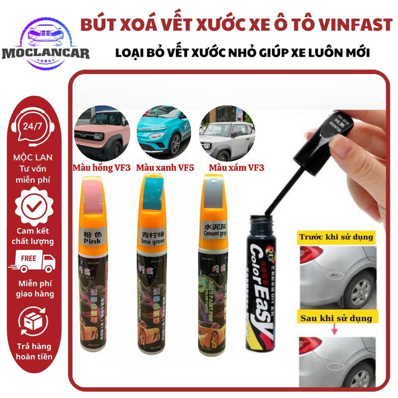  Bút Xoá Vết Xước Xe VINFAST,Che Mờ Vết Xước Sơn Xe Xóa Trầy Sơn Ô Tô Xe Máy 