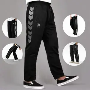 Celana Training Panjang Sport Olahraga Gym Santai Pria Wanita Unisexs Casual Dewasa 2 Saku Zepper