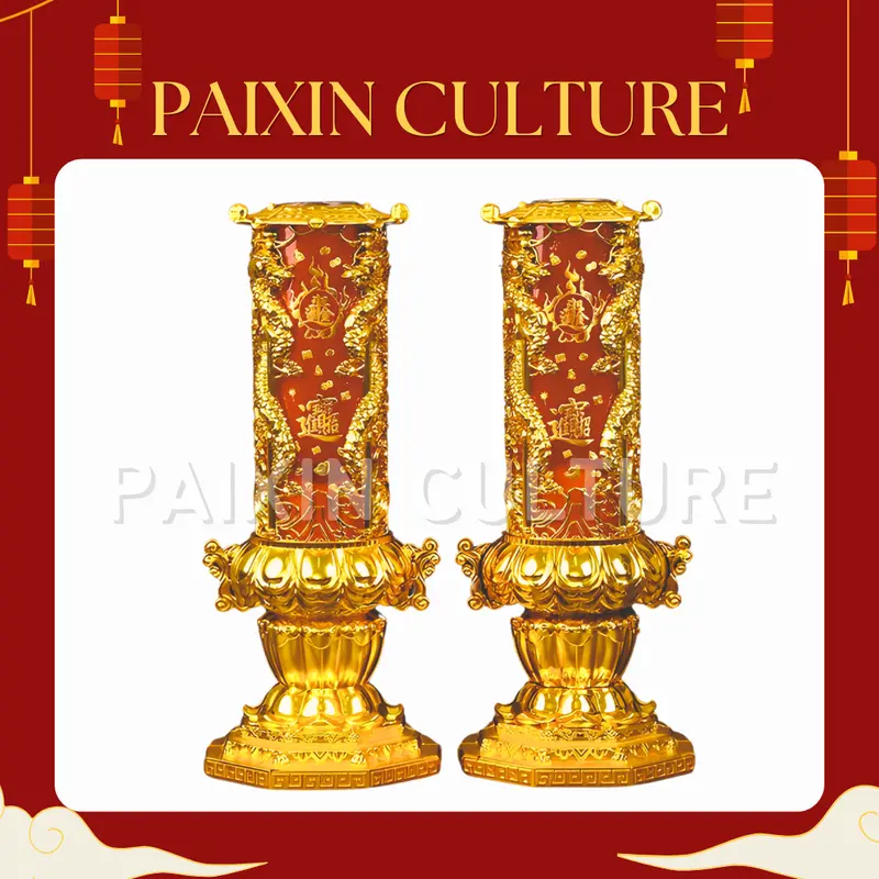 Lilin Jelly Sembahyang Imlek Naga / Lilin Jelly Naga Berdiri (Ukuran Besar) 0