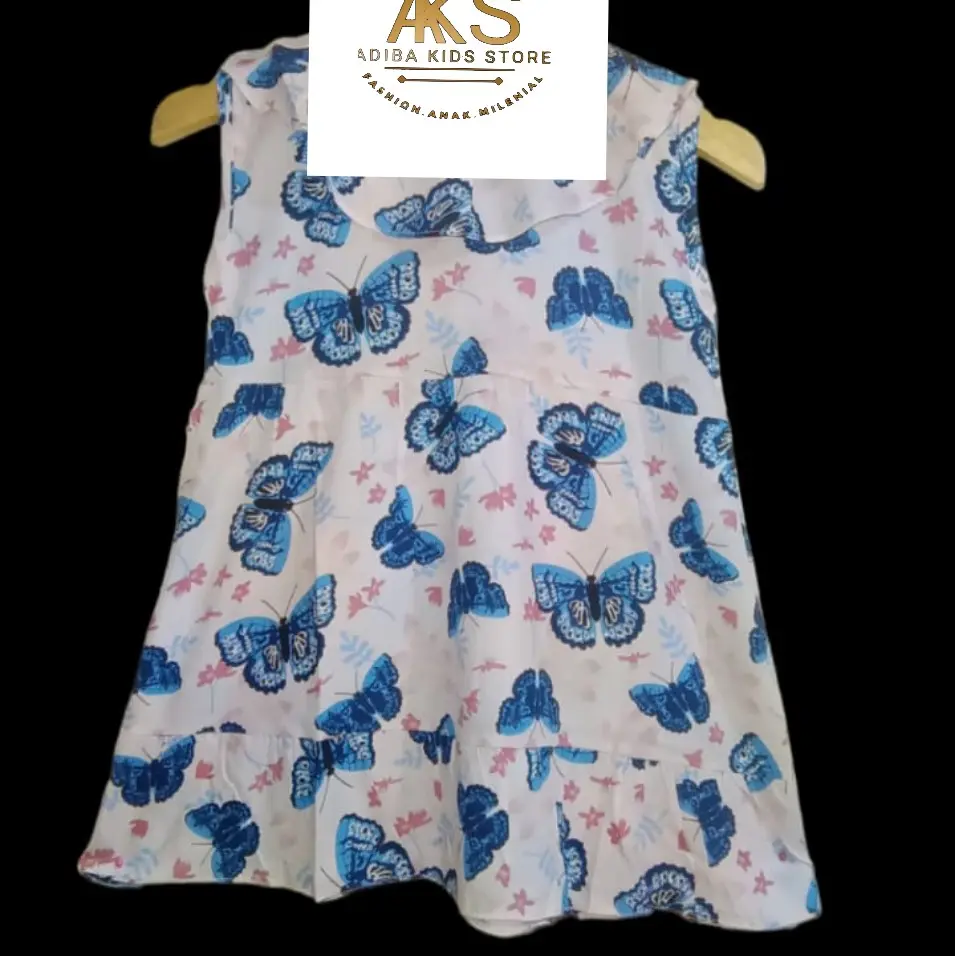 dress anak perempuan usia 1 sampai 8tahun