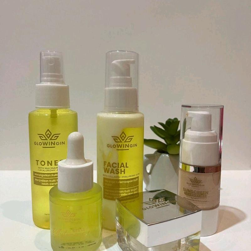 GLOWINGIN SKINCARE Semua paket lengkap 0
