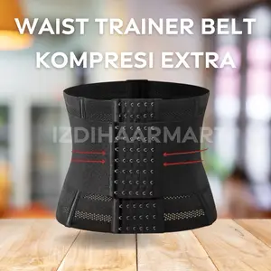 Murah Korset Waist Trainer Belt Kompresi Ekstra Pelangsing Slimming Seamless High Wanita
