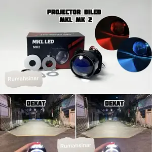 MKL MK2 - BILED 2,5inc blue lens