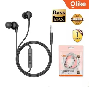 Olike [READY] Earphone E30S Original Headset Kabel 3.5 mm Suara Jernih Siap Pakai Kompatibel dengan Banyak Perangkat Bass MAX TWS earbuds harga ambyarrr murah