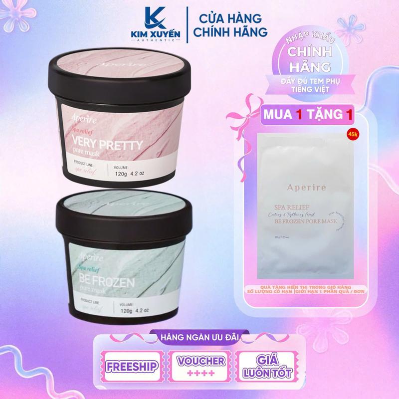  Mặt nạ đất sét APERIRE Spa Relief Pore Mask 120g 