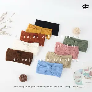 Bandana Bando Rajut Pita 0-3 tahun