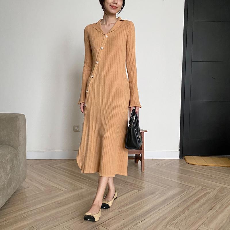 Gardenia Long Sleve Dress 0