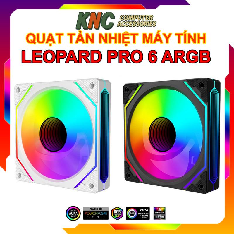 Quạt Tản Nhiệt Jungle Leopard Pro 6 Led 5v ARGB Gương Vô Cực - Hàng Fullbox
