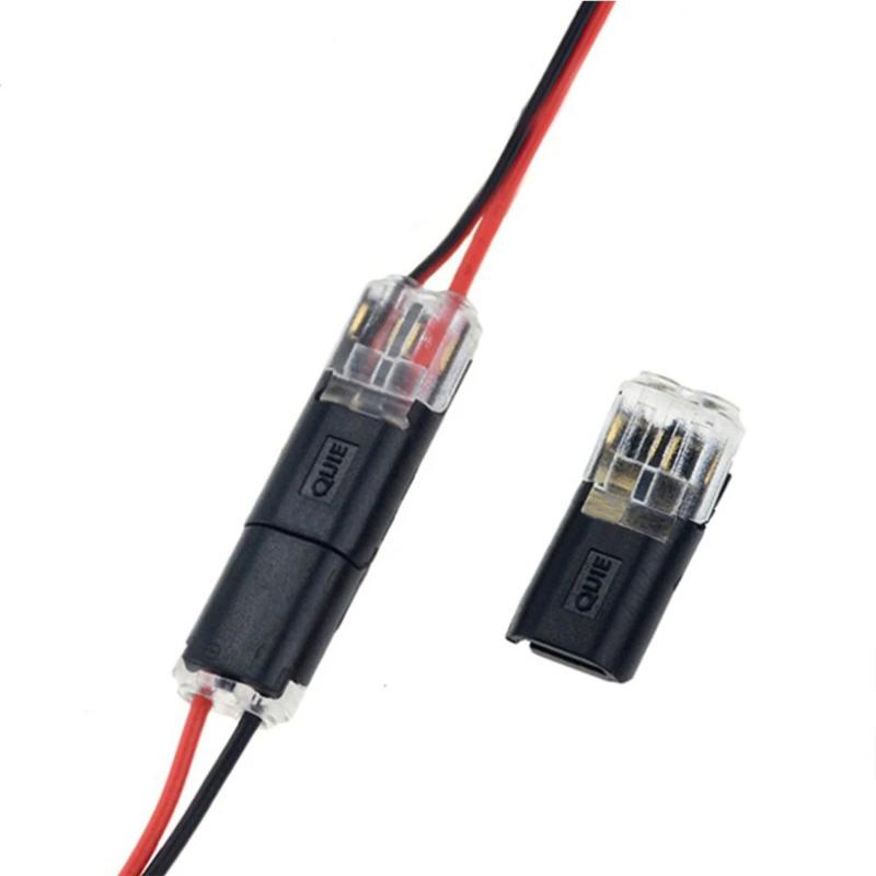 Product Introduction of 10pcs 2 Pin Way Plug Wire Cable Snap Connectors Car Waterproof Electrical Connector Strip Terminal Connection Clamp 31