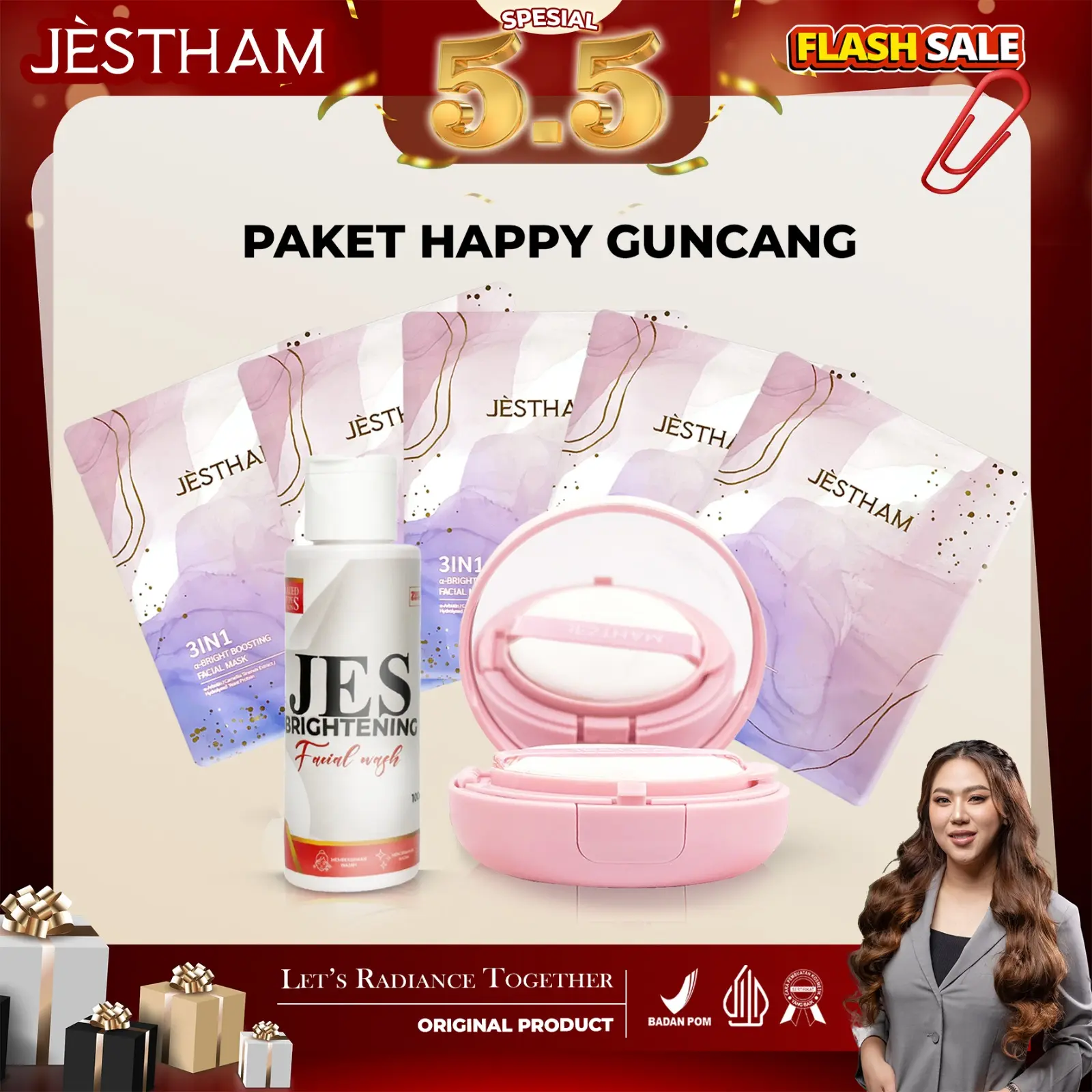 Jestham Paket Happy Guncang