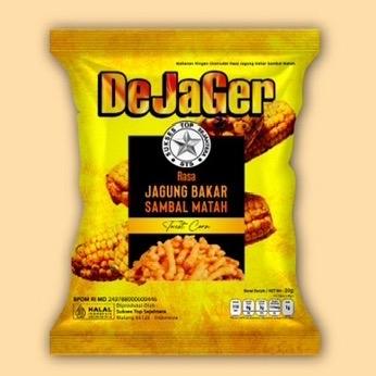 Dejager Twistcorn rasa jagung bakar sambal matah 1 pack isi 10 pcs  Snack 3