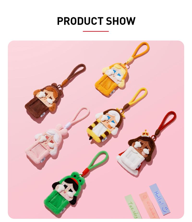 Product Introduction of POP MART CRYBABY Crying Again Series-Card Holder Blind Box CRYBABY Tear Factory Series Plush Card Cover Blind Box Trendy Crying Baby Accessories Gift Toys Salary card 7