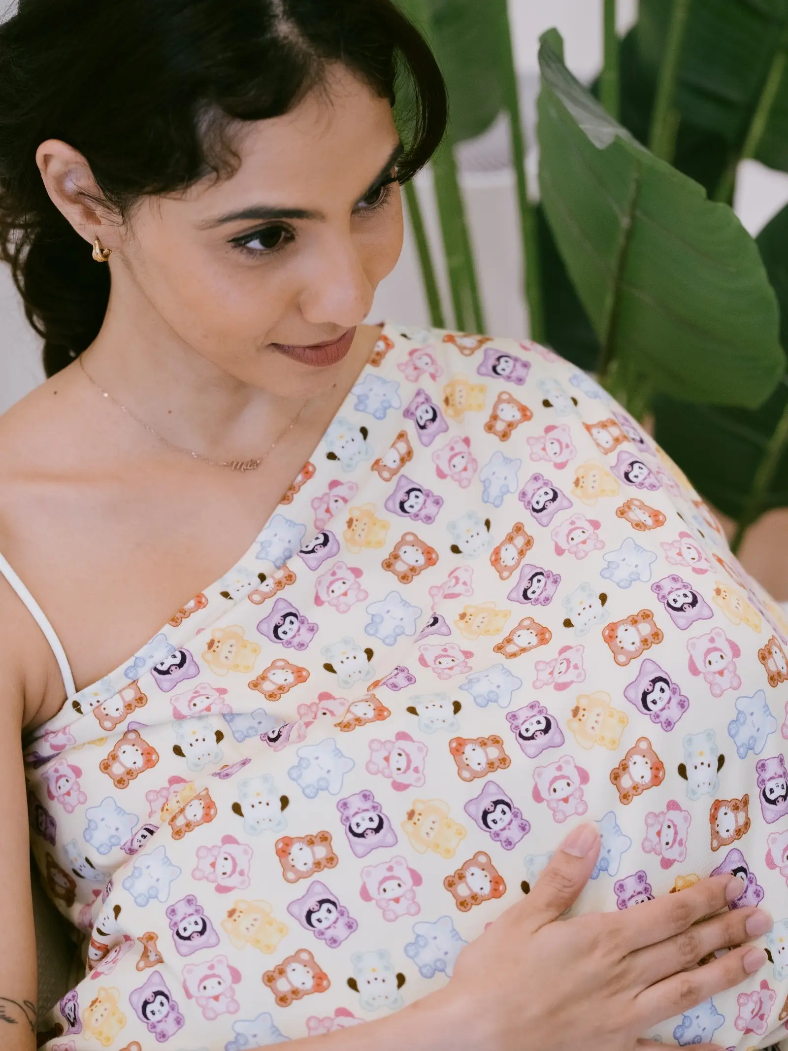 KITTY GUMMY (Bamboo Multi-Purpose Nursing Cover)
