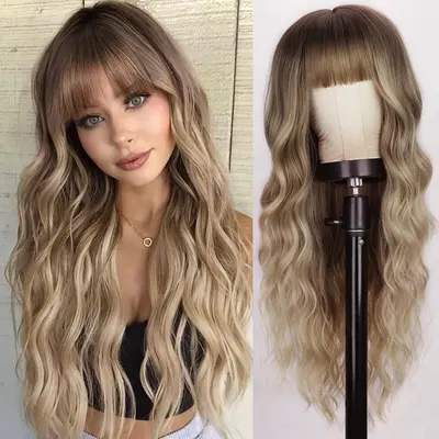 Selected Blonde Updo with Bangs TikTok Shop