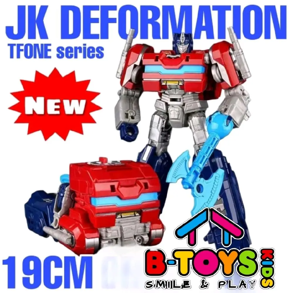 JK-10 TF One Optimus Mainan robot optimus bisa transform mainan mobil