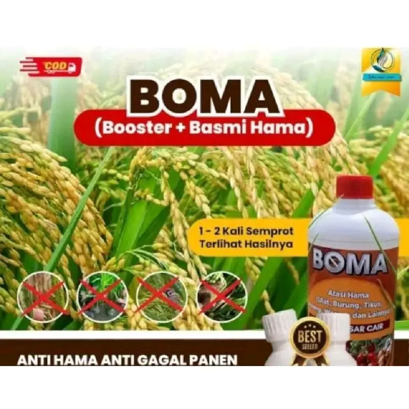 Boma pengusir hama paling efektif mengandung zpt 1 liter Pembasmi