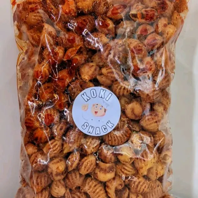500gr Makaroni Kerang Koki Snack Tasikmalaya < Macaroni Keong Koki Snack 2