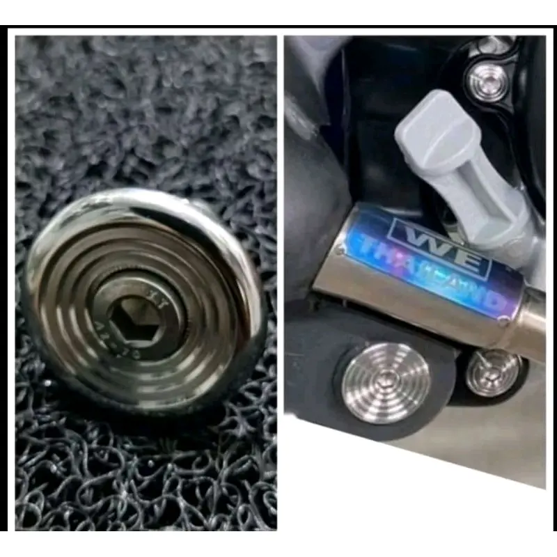 Baut Coinan Knalpot Mio Fino Soul Bagian Bawah Stainless - Harga 1 Buah - Motorcycle