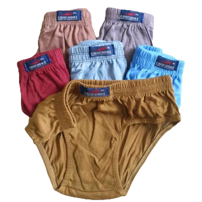 Diskon 6 PCS Celana Dalam Pria Dewasa Comodo Motif Polos CD Cowok Katun Lembut Nyaman dipakai - Size M-3L - Boxer, Pendek Remaja 0