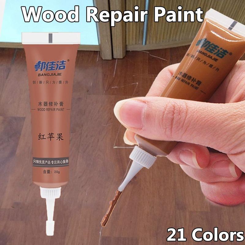 Wooden Touch Up Scratch Hole Removal Wood Glue Repair Cream Refinish Paste Furniture Repair Paint Wood Filler 0