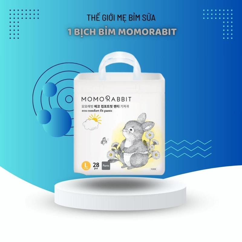 1 Bịch bỉm quần Momo Rabbit Hàn Quốc cao cấp cho bé