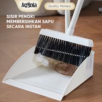 Gambar [PROMO]TP Angola Sapu & Pengki Set D14 Broom Set Dustpan / Kombinasi Sapu Pengki / Alat Pembersih Lantai 2IN1 - Putih dari Angola Indonesia Kab. Tangerang 5 Tokopedia