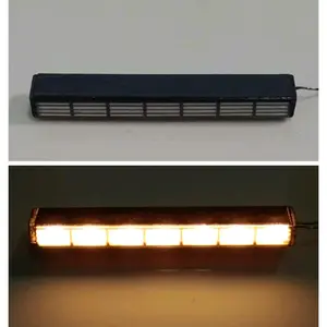 ROTATOR miniatur bus truk mobil lampu 7 LED nyala