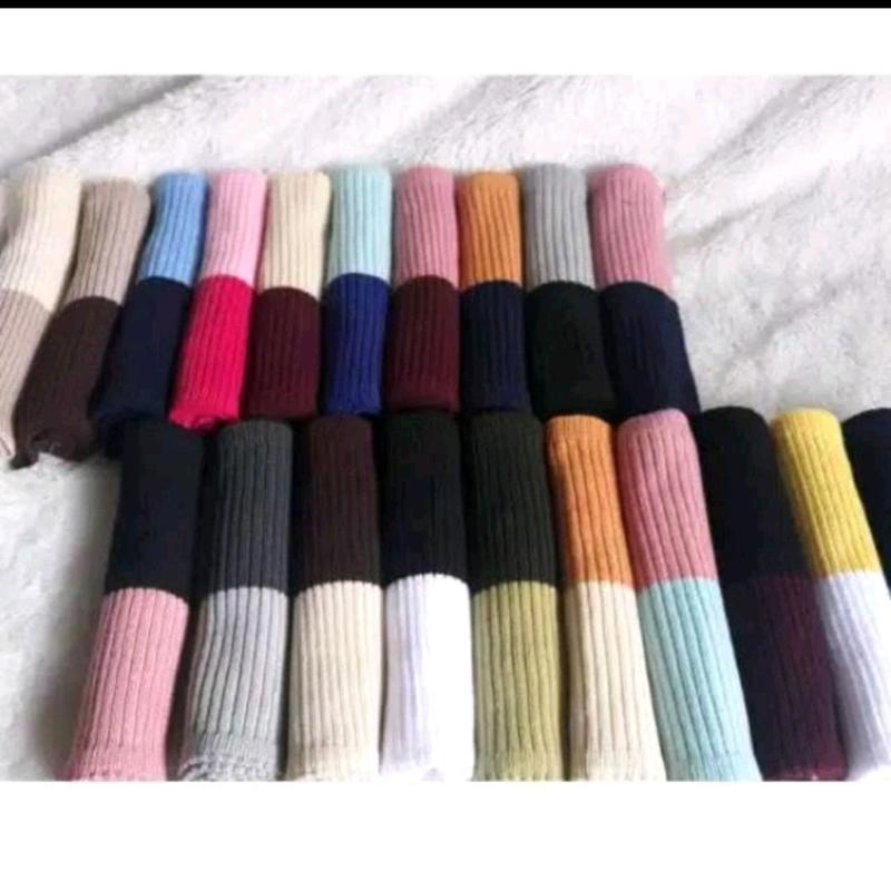 inner rajit dua warna.. dalaman jilbab.. 2