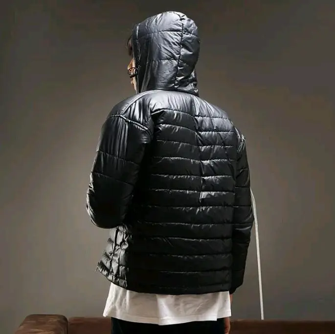 Jaket Gelembung pria/puffer Jaket Metalic Hitam  Navy unisex premium parasut tebal pria bomber casual Nyaman Wanita Motor Distro Waterproof Panjang Keren Cowok Outdoor