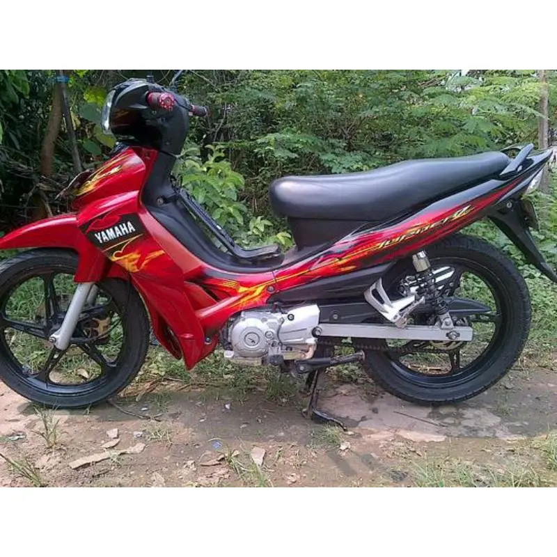 Striping original motor Jupiter Z Burhan Burung Hantu Tahun 2009 Aksesoris 4
