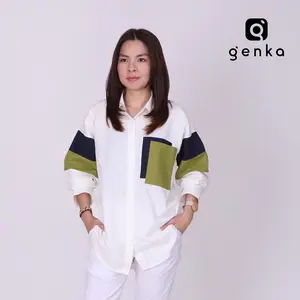 GENKA - Kemeja wanita 3 warna Arra Skirt