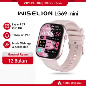 WISELION Smartwatch LG69 MINI - 1.83" HD Display - Android and iOS - Sport & Health Monitoring - LeFun