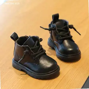 Sepatu Anak Model Boot Docmart Usia 1 - 3 Tahun DK Hitam | Hot Item