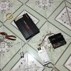 ADX Power Amplifier EARTHQUAKE 609 45000W 4 Channel Mosfet Bass Jedag-jedug & Treble Tajam Subwoofer & Speaker Maksimal untuk Modifikasi Audio Mobil