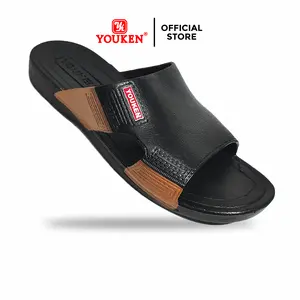 Youken Hoki 106 Sandal Karet Selop Murah Pria Dewasa Anti Air Anti Licin Sendal Karet Lentur Ringan M-L-XL