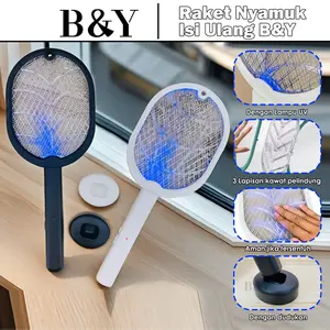 RAKET NYAMUK USB SENTER 2 IN 1 MURAH DENGAN KABEL RECHARGING MOSQUITO KILLER