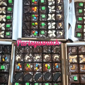 Brownies Fudgy (panggang) Parisya uk 22x22cm