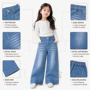 Celana Skena Anak Model Baggy Loose Awan Spray Ringkel Warna Vintage Jadul kekinian Usia 3-12 Tahun