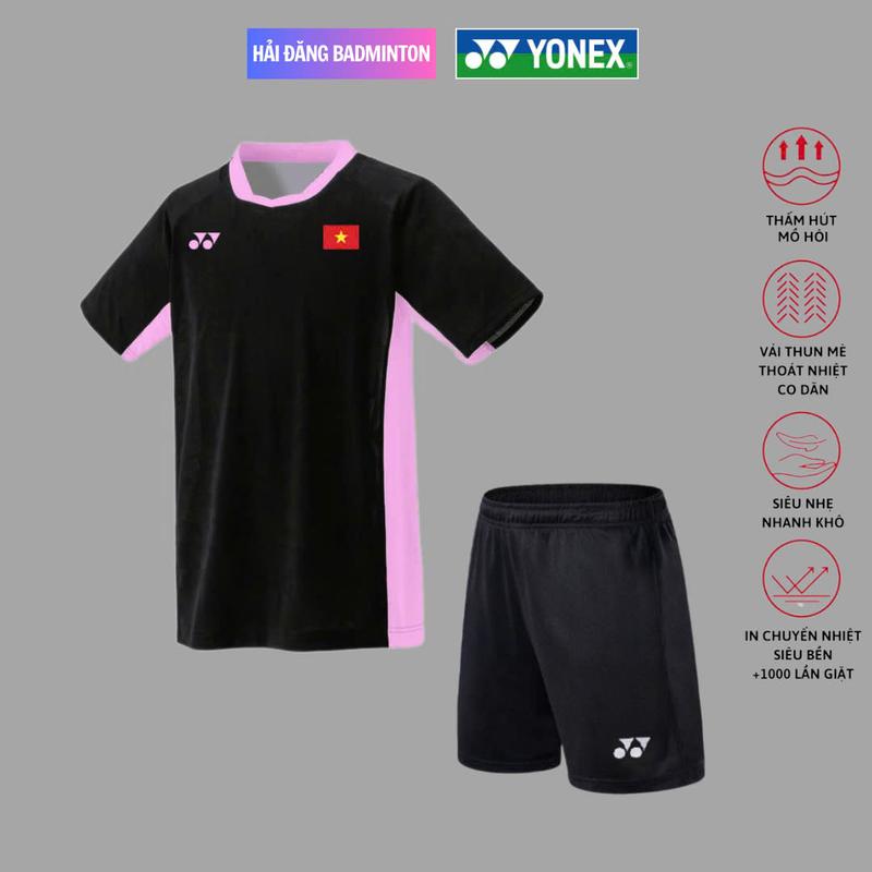 Áo Cầu Lông, Quần Cầu Lông Chuyên Nghiệp Dùng Trong Tập Luyện Và Thi Đấu Cầu Lông A738