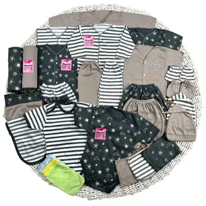 31pcs Baju bayi baru lahir ekonomis Paket  setelan newborn bayi lengan pendek panjang