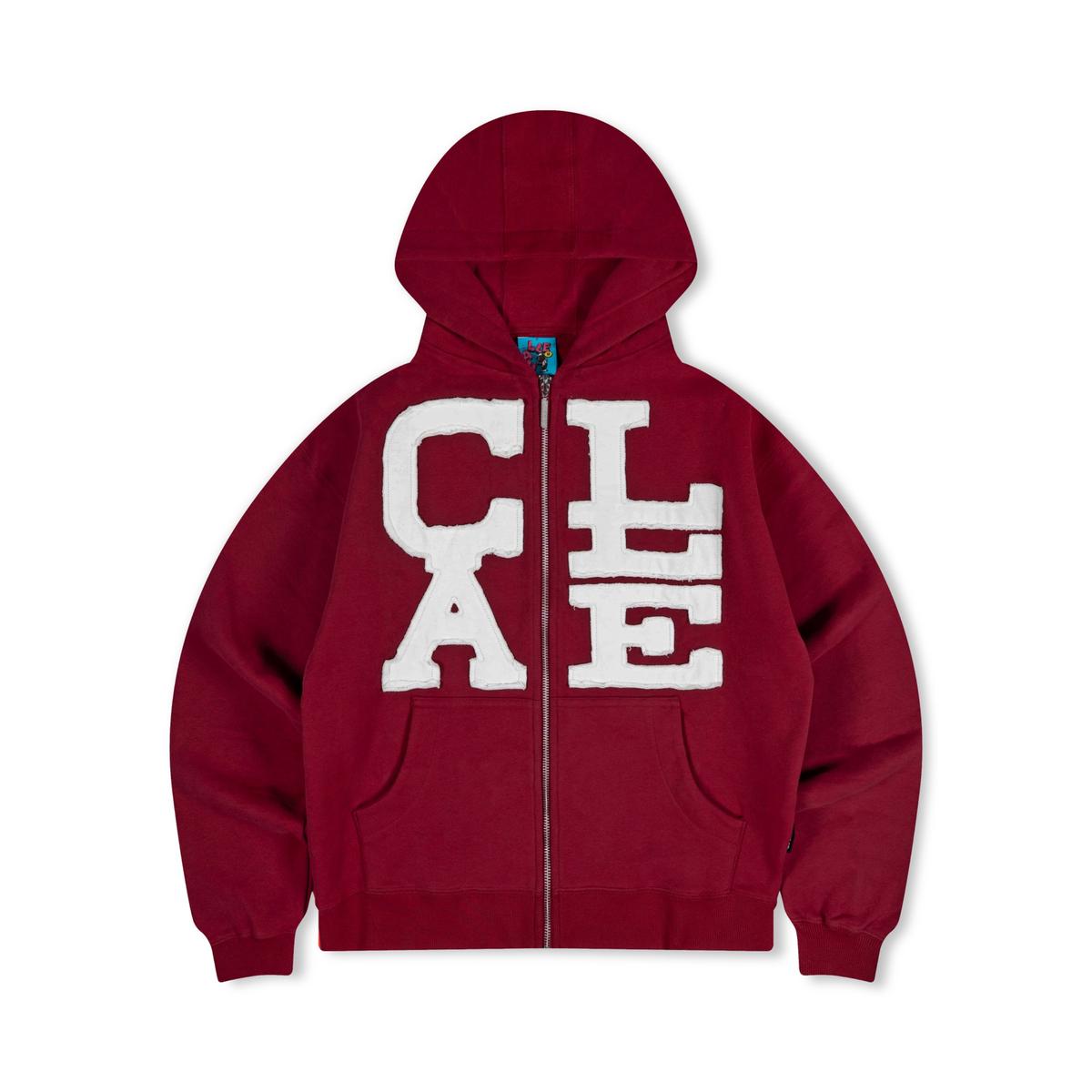 BEEDEN EMBROIDERY JUST FIT ZIP HOODIE 【公式通販】 BEEDEN / FRONT 