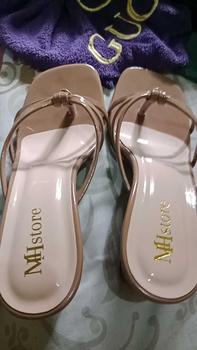 Product Review of MH.sandal heels wanita hak tahu 5cm jepit tali anti slip sandal heels kondangan Round Toe from t**a n**a 3