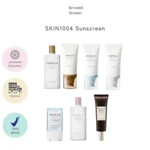 [BPOM] Skin1004 Madagascar Centella Sunscree Hyalu Water Fit Sun Serum / Air Fit Suncream Light / Plus / Brightening Tone-Up Sunscreen Facial Mencerahkan